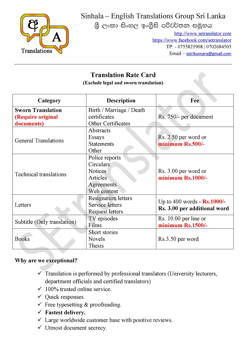 Rates